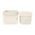 Petit modèle / Crème et Grand modèle / Crème